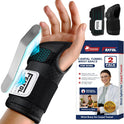 FEATOL Carpal Tunnel Wrist Brace for Women and Men with Wrist Splint