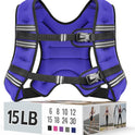 Zeerun Weighted Vest for Women & Men - Adjustable Fitness Training Vest