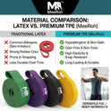 MeeRoh Heavy Duty Resistance Band for Pull Ups and Calisthenics Training