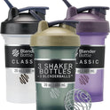 BlenderBottle Classic V2 Shaker Bottle, 3-Pack, 20oz