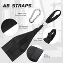 Hanging Ab Straps for Pull Up Bar: Gym Ab Sling Straps for Core Workout