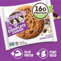 Lenny & Larry's Complete Protein Cookie, [Oatmeal Raisin], Chewy Soft Baked, 16g Plant Protein, Vegan, Non-GMO, High Fiber, [4 Ounce] Cookie (Pack of 12)