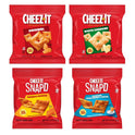 Cheez-It Cheese Crackers, Baked Snack Crackers, Lunch Snacks, Variety Pack (42 Packs)