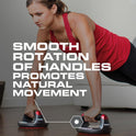Perfect Pushup Elite - Rotating Handles, Ergonomic Grips, 400lb Capacity