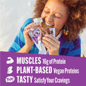 Lenny & Larry's Complete Protein Cookie, [Oatmeal Raisin], Chewy Soft Baked, 16g Plant Protein, Vegan, Non-GMO, High Fiber, [4 Ounce] Cookie (Pack of 12)