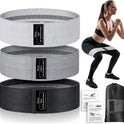 Renoj 3-Set Resistance Bands for Pilates, Yoga, Home Gym