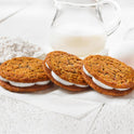 Little Debbie Oatmeal Crème Pies, 12 Individually Wrapped Sandwich Cookies, 16.2 OZ Box