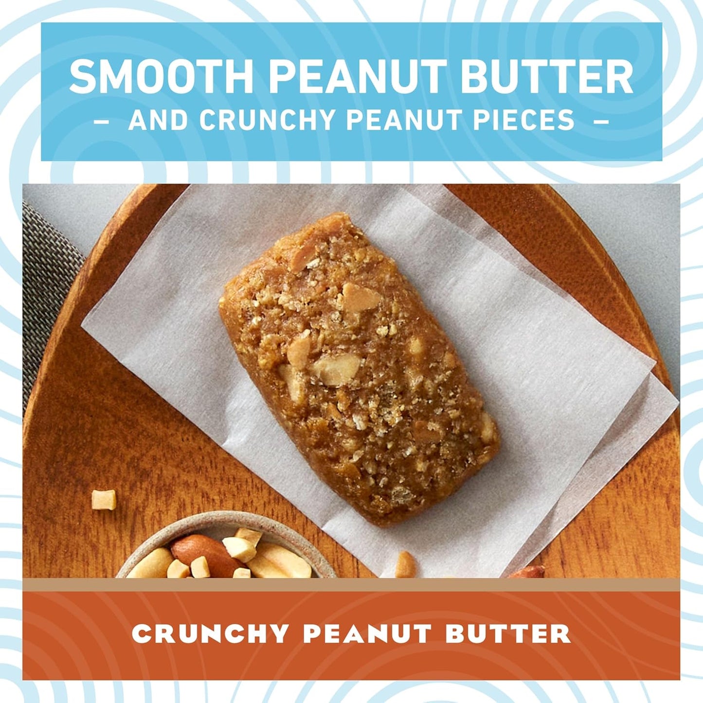 CLIF BAR Minis - Crunchy Peanut Butter - Made with Organic Oats - 5g Protein - Non-GMO - Plant Based - Snack-Size Energy Bars - 0.99 oz. (20 Pack)