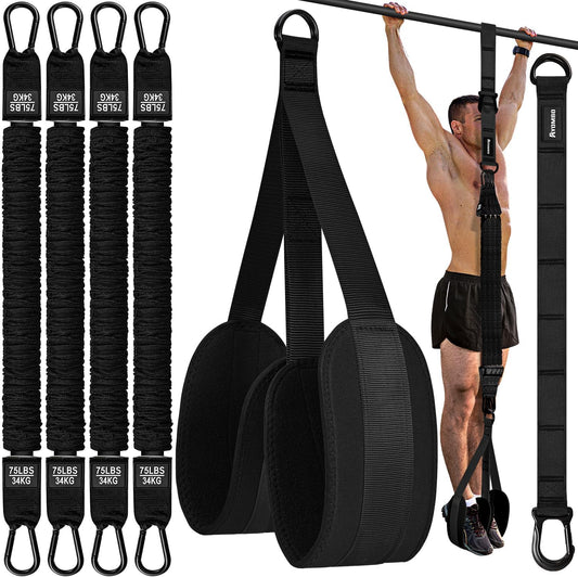 Ayombo Pull Up Assistance Bands - Resistance Bands for Workout, Home Gym Fitness