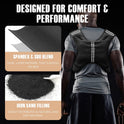 NATURELUX Weighted Vest for Men & Women - 5-30lbs Adjustable Weight Vest for Workouts, Running, Walking