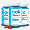 Goli Zero Sugar Ashwagandha Gummies with KSM-66, L-Theanine, Maca and Vitamin D - No Sugar Alcohols - Vegan, Keto-Friendly, Non-GMO