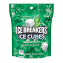 ICE BREAKERS Ice Cubes Spearmint Sugar Free Chewing Gum Pouch, 8.11 oz (100 Pieces)