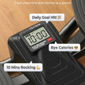 Merach 3D Motion Rocking Stepper with Resistance Bands - Low-Impact Home Workout Equipment
