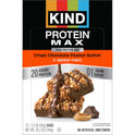 KIND Protein MAX Crispy Chocolate Peanut Butter Snack Bars, 20g of Protein, Keto Friendly, 1g of Sugar Per Bar, Gluten Free, 12 Count Box