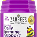 Zarbee’s Elderberry Gummies for Kids, Immune Support Supplement with Vitamins A, C, D3, E, & Zinc, Gluten & Gelatin Free, No Artificial Flavors, Natural Berry Flavor, Ages 2+, 42 ct