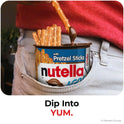Nutella & GO! Chocolate Hazelnut Spread with Cocoa + Pretzel Sticks, 12 Snack Packs, 1.9 oz Each