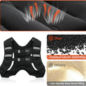 Poudee Adjustable Weighted Vest for Strength Training, Running, Workout