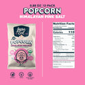 LesserEvil Himalayan Pink Salt Organic Popcorn, Premium Quality, Minimally Processed, No Vegetable Oil, 0.46 Oz, Pack of 24