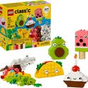 LEGO Classic Creative Food Friends Building Toy Set - Pretend Play Food for Kids, Boys and Girls, Ages 4+ - Learning and Educational Toy for Preschool - Gift Idea for Birthdays - 11039