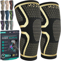 Modvel Compression Knee Brace for Women & Men, Knee Support for Running & Sports