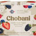 Chobani® Low-Fat Vanilla Greek Yogurt, Mixed Berry on the Bottom 5.3oz 4-pack