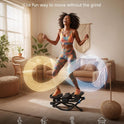 Merach 3D Motion Rocking Stepper with Resistance Bands - Low-Impact Home Workout Equipment