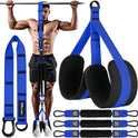 Pull Up Assist Bands with 3 Resistance Levels and Adjustable Comfort Foot Rest