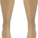 Truform 15-20 mmHg Women's Knee High Compression Stockings, 20 Denier, Nude, Medium