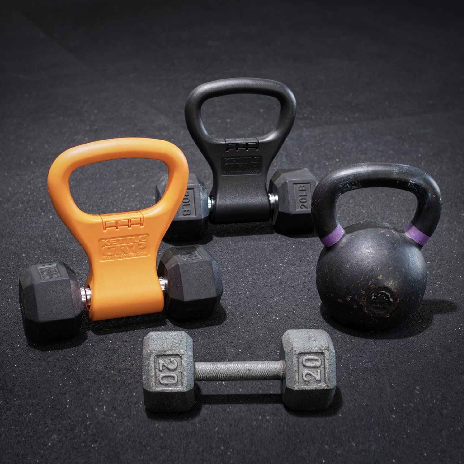 Kettle Gryp - Dumbbell to Kettlebell Converter - Made in USA