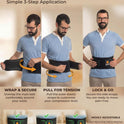 Sparthos Back Brace for Lower Back Pain Relief - Breathable Lumbar Support