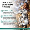 USDA Organic Lymphatic Drainage Supplement - Echinacea | Elderberry | Dandelion | Rosehip | Cleavers | Calendula | Burdock - Lab Tested - Lymph System Drops - Immune Support, Cleanse & Detox, 2 fl oz