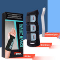 FEATOL Wrist Brace Hand Brace for Carpal Tunnel and Tendonitis Support Right Hand Small/Medium
