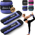 BAGAIL Ankle Wrist Weights for Women & Men, 1-10 LBS Adjustable Leg Arm Weights
