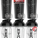 VELOMIX 28oz Protein Shaker Bottle 6-Pack - Leak-Proof, Smooth Mixes