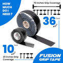 Core Prodigy Fusion Silicone Rubber Grip Tape for Pull Up Bars and Sports Equipment