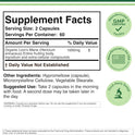 Organic Lions Mane Mushroom Capsules (120 Count), for Focus Support and Immune Health, Third Party Tested and Grown in The USA - by Double Wood