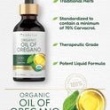 Carlyle Organic Oil of Oregano Liquid Drops - 2 fl oz - 1 Year Supply | Vegan Herbal Supplement | Non-GMO, Gluten Free