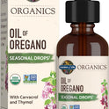 Garden of Life Organics Oil of Oregano Seasonal Drops 1fl oz (30 mL) Liquid, Concentrated Plant Based Immune Support - Alcohol-Free, Organic, Non-GMO, Vegan & Gluten Free Herbal Supplements