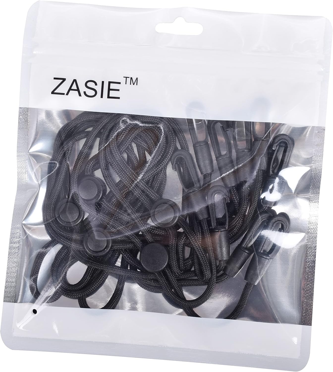 Zasie Face Mask Holder and Extender Strap for Kids and Adults, 5 Pack