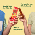 Solely - Organic Mango Fruit Jerky - 12 Individually Wrapped Fruit Strips - Fruit Leather Made from Dried Fruits - Healthy Snacks, Vegan - 0.8oz (23g)