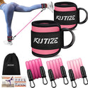 KUTIZE Adjustable Ankle Resistance Bands for Full-Body Workouts