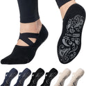 CoolMate Pilates Socks with Grips for Women, Yoga Socks