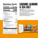 KIND ZERO Added Sugar Bars, Variety Pack, Dark Chocolate Nuts & Sea Salt, Caramel Almond & Sea Salt, Peanut Butter Dark Chocolate, Keto Friendly Snacks, Gluten Free, 5g Protein, 15 Count