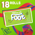 Fruit By The Foot Fruit Flavored Snacks, Valentine's Day, Berry Tie-Dye and Strawberry Tie-Dye, 18 Rolls, 13.5 oz