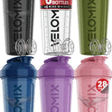 VELOMIX 28oz Protein Shaker Bottle 6-Pack - Leak-Proof, Smooth Mixes