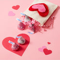 HERSHEY'S HUGS & KISSES Assorted Flavored, Valentine's Candy Bag, 21.4 oz