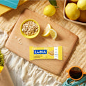 LUNA Bar - LemonZest Flavor - Gluten Free Snack Bars - Non-GMO - Protein Bars - Made with Organic Oats - Value Pack (12 Pack)