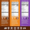 IQBAR Brain and Body Plant Protein Bars - Chocolate Lovers Variety - 12-Count - Keto, Vegan, High Fiber, Gluten Free, Dairy Free, Low Sugar Snack with Nutrients for Focus, Energy, Meal Replacement