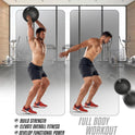 Yes4All Weighted Slam Balls - Durable PVC Sand-Filled Workout Balls 10-40 lbs