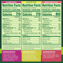 GoGo squeeZ Fruit & veggieZ Applesauce and Puree Variety Pack, Jurassic Pear, Roarrrr Berry & Prehistoric Peach, 3.2 oz (Pack of 20), Unsweetened Snacks for Kids, BPA Free Pouches